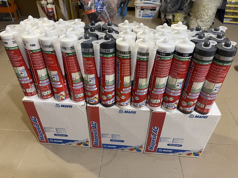 Силікон Mapesil AC ,Мапей, Mapei