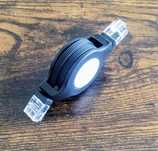 Zwijany kabel sieciowy LAN Ethernet 110cm RJ45
