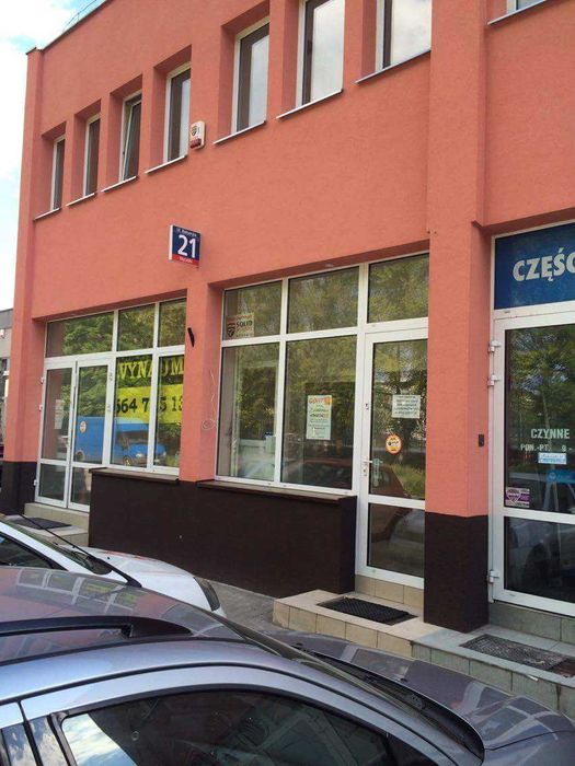 Pawilon piętrowy biurowo -usługowo-handlowy Warszawa ul.Bokserska .