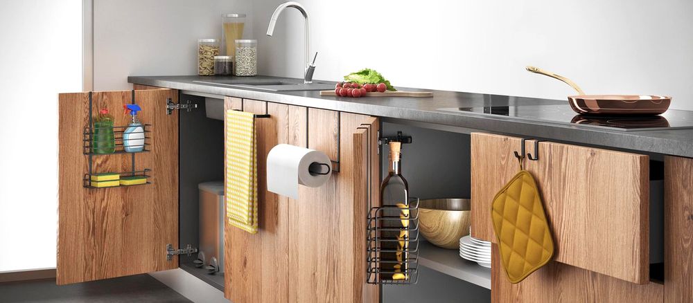 organizer koszyk na drzwiczki szafkę półka swiss