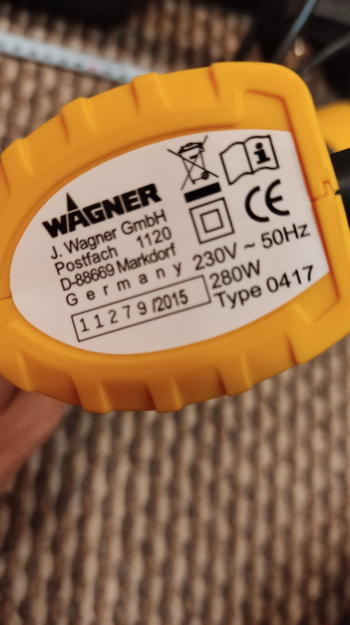 Краскопульт Wagner W550 Set в кейсе, Германия