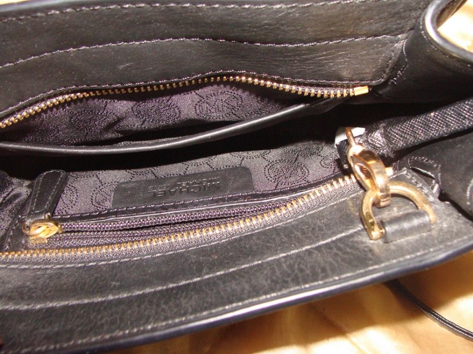 Michael Kors Hamilton оригинал мех кожа сумка планшетка идеал