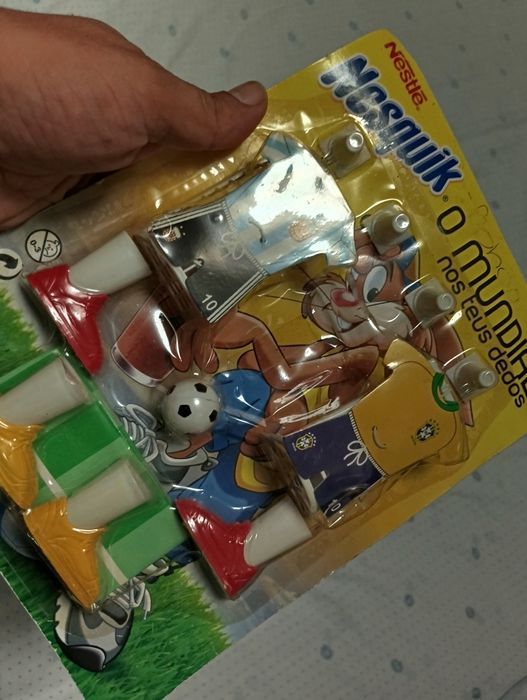 Brinquedo Nesquik O Mundial nos teus dedos