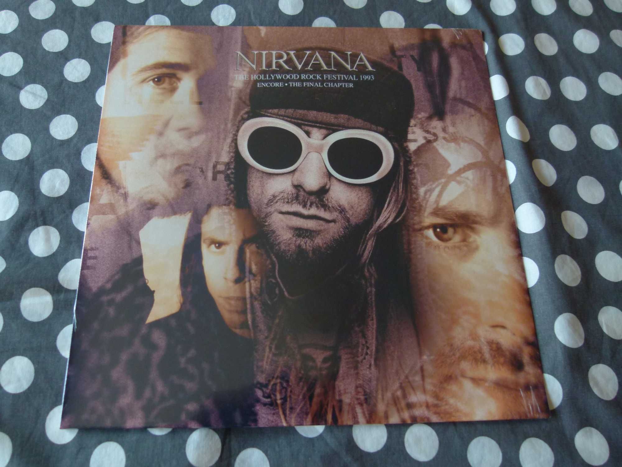Lp vinil 33 rpm vermelho Nirvana novo selado