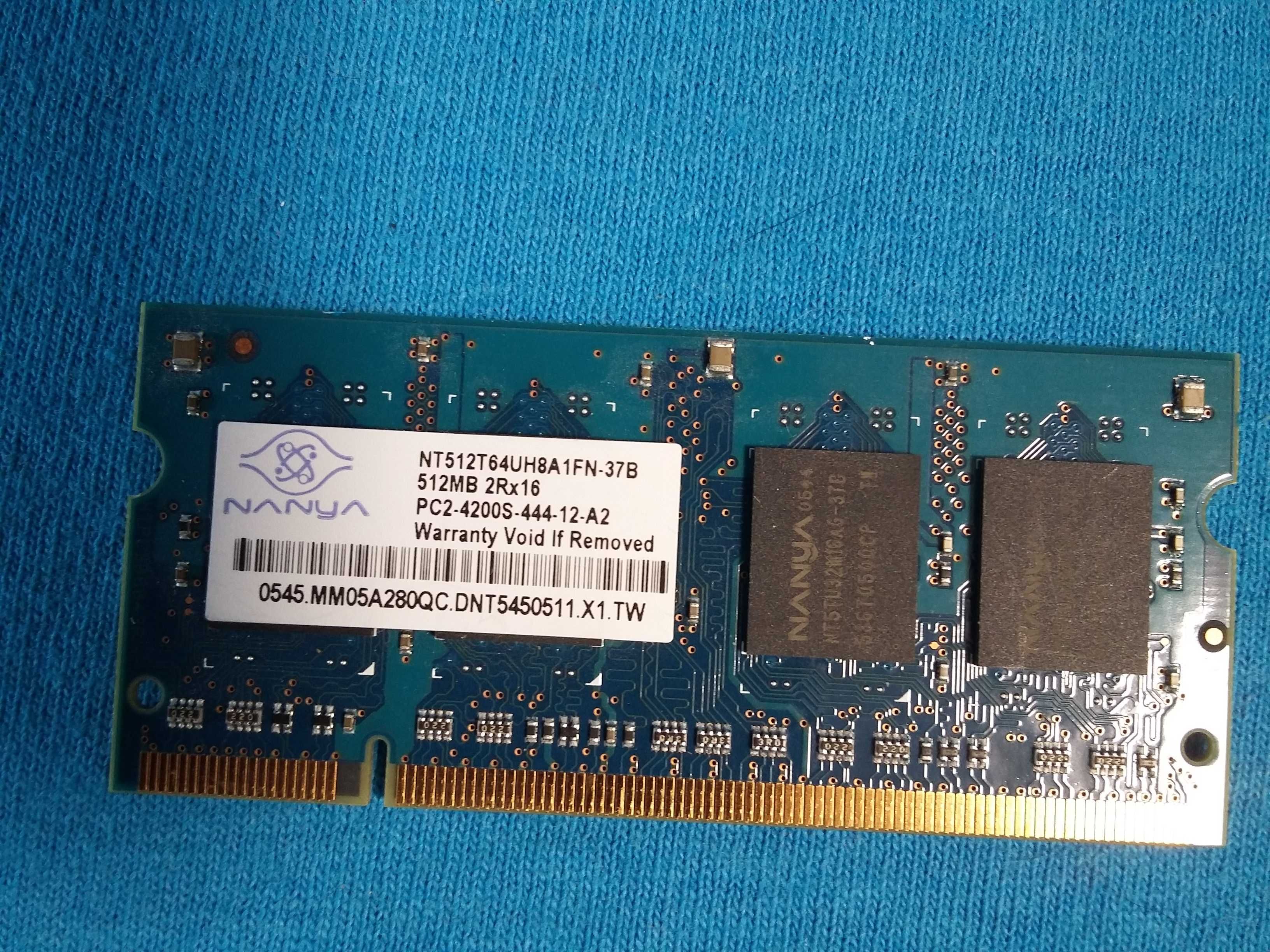 Оперативная память  Nanya SODIMM DDR2 512 MB
