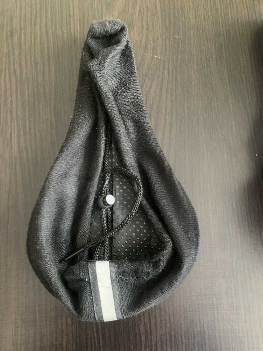 Siodełko rowerowe Romet MTB plus nakładka piankowa.