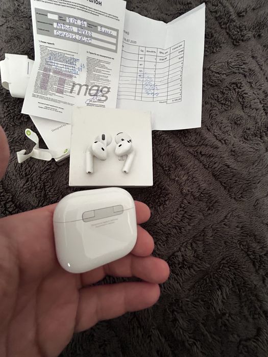 Airpods 4 оригинал на гарантии торг