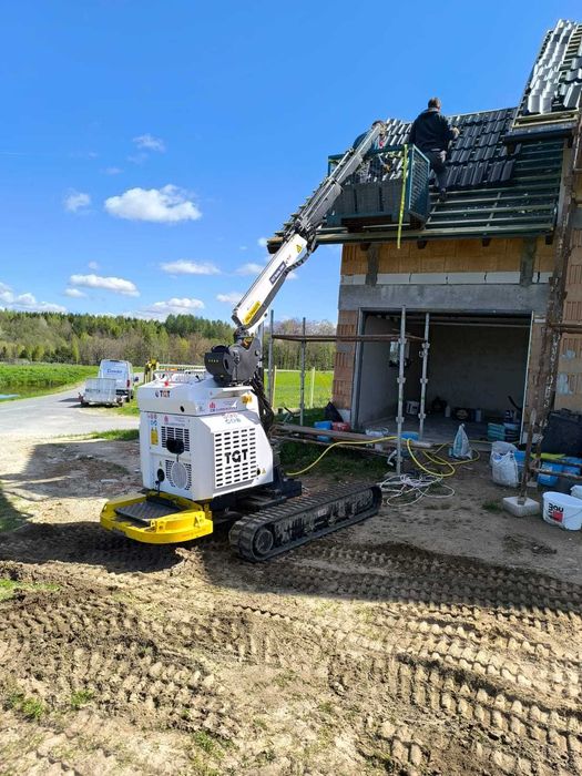 Mini żuraw dźwig pająk, manipulator do szyb/ okien i inne