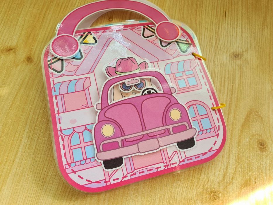 Книга Тока бока барбі, гра на липучках