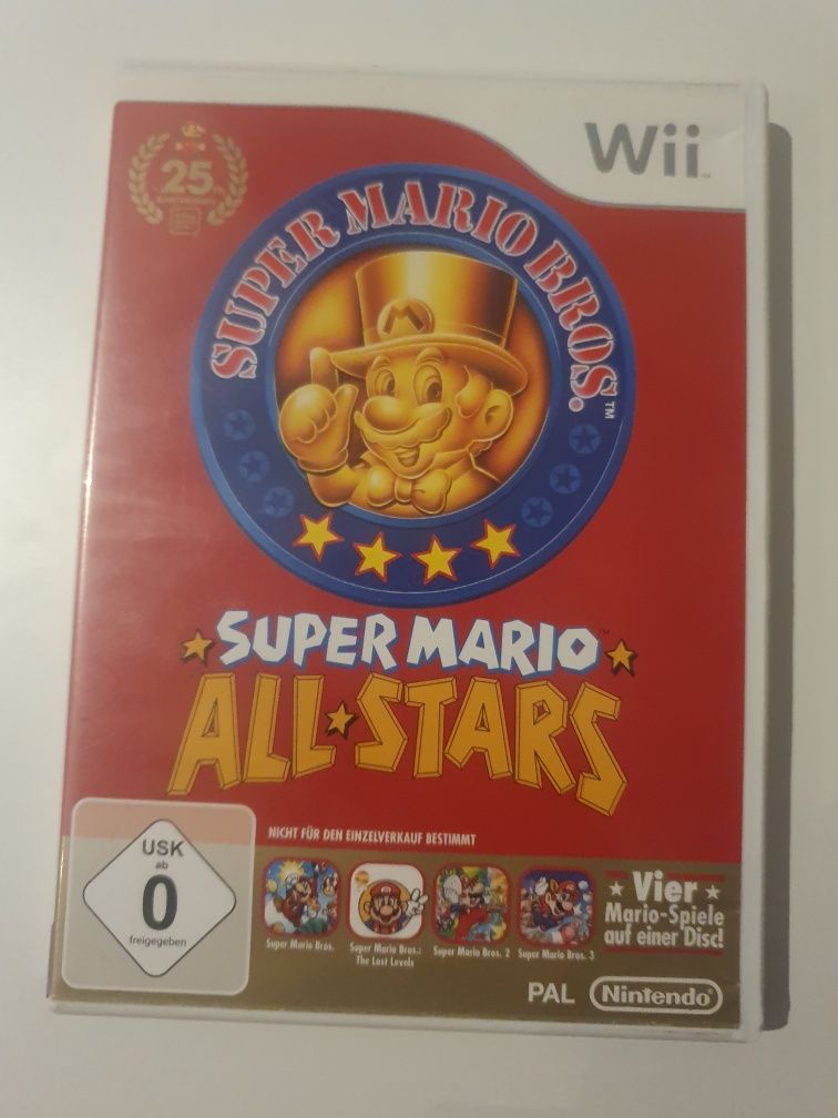 Oryginalna Gra Super Mario All Stars Nintendo Wii