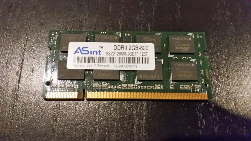 2GB Memoria DDR II / 800