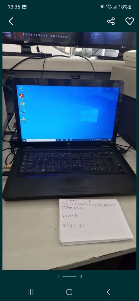 Portatil HP com windows 10