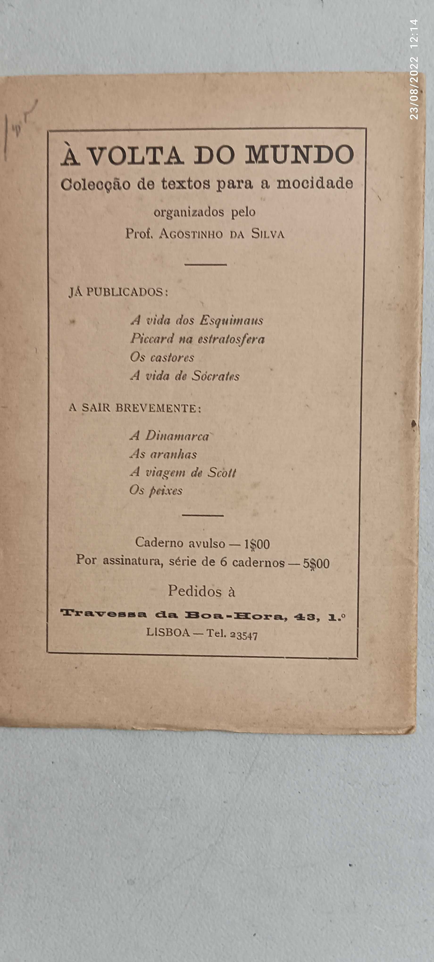 Livro Pa-3 - Agostinho da Silva - A vida dos Esquimaus