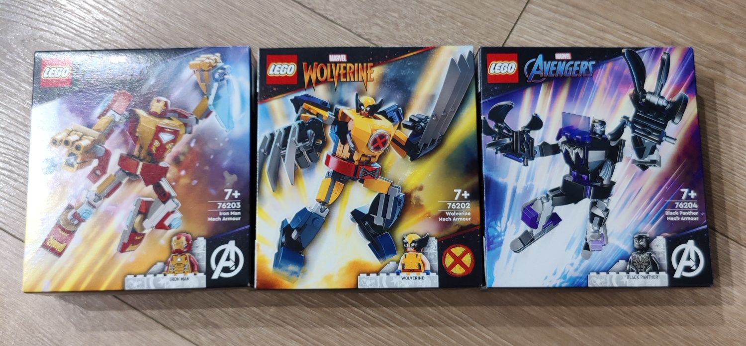LEGO 76202 , 76203 i 76204 Cena za komplet