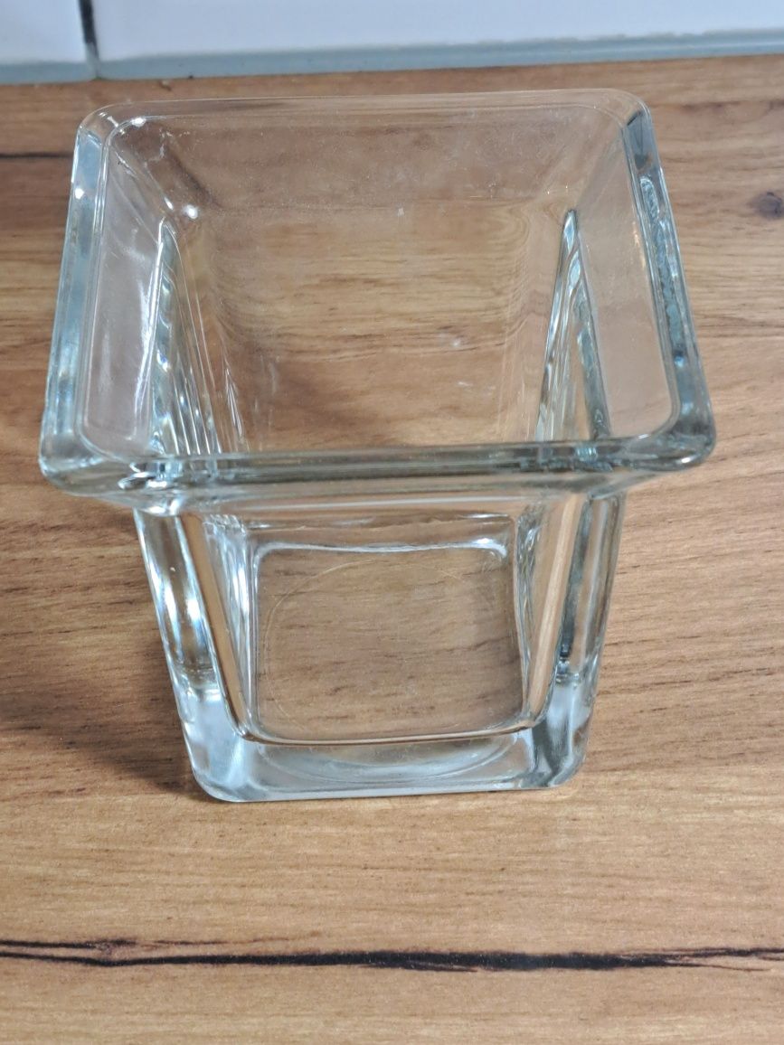 Szklany Świecznik do tea light 32