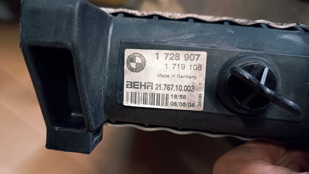 Radiador da água BMW E36, Z3