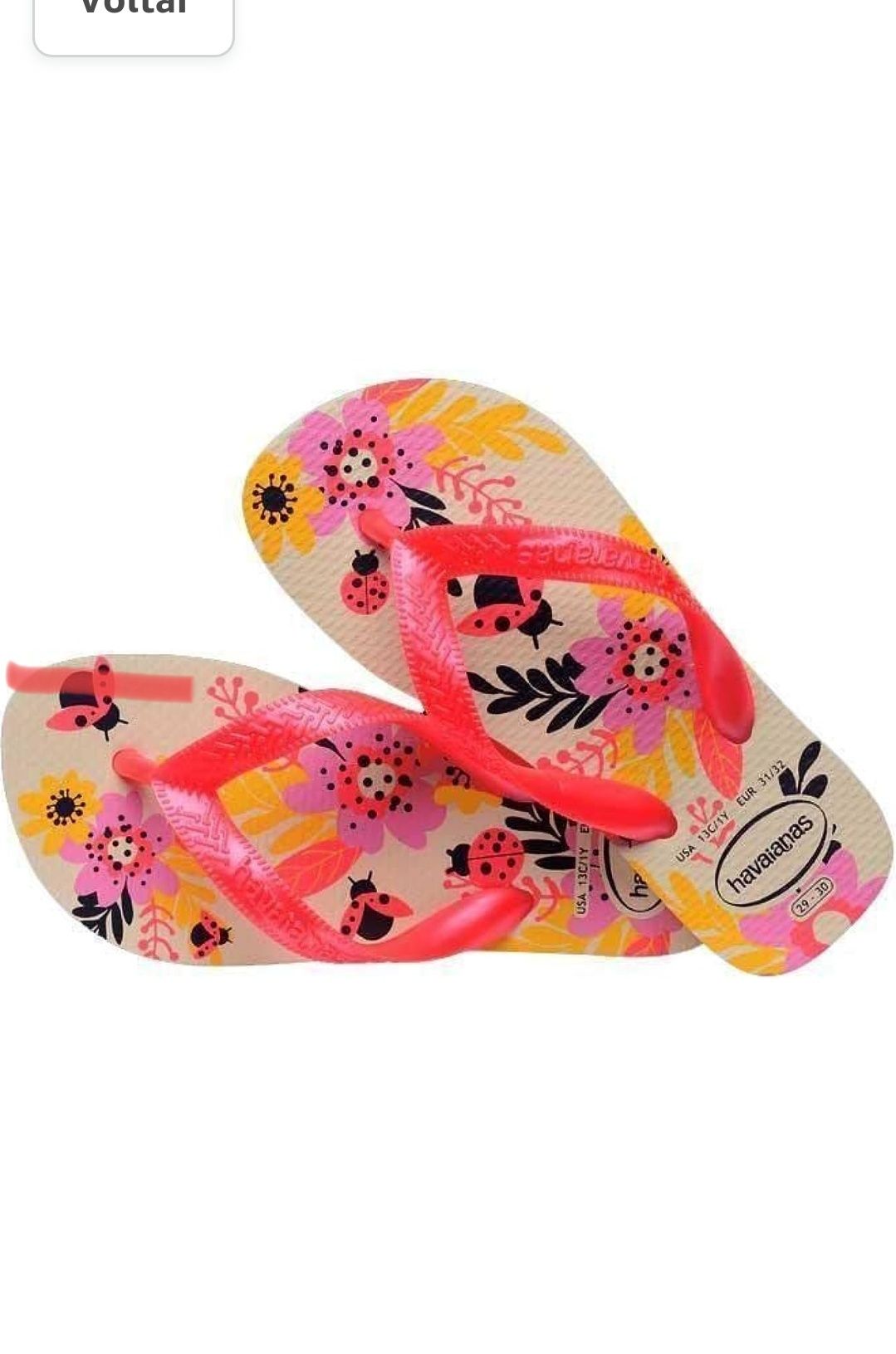 Havaianas menina 27/28