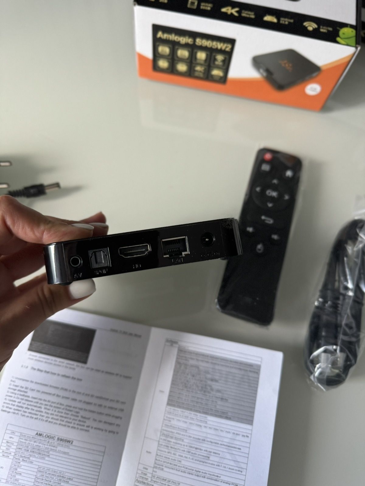 Android TV box Смарт ТВ бокс андроид приставка XS 97 mini  2/16