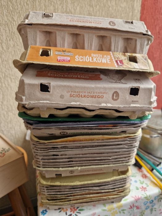 Wytłoczki do jajek za darmo