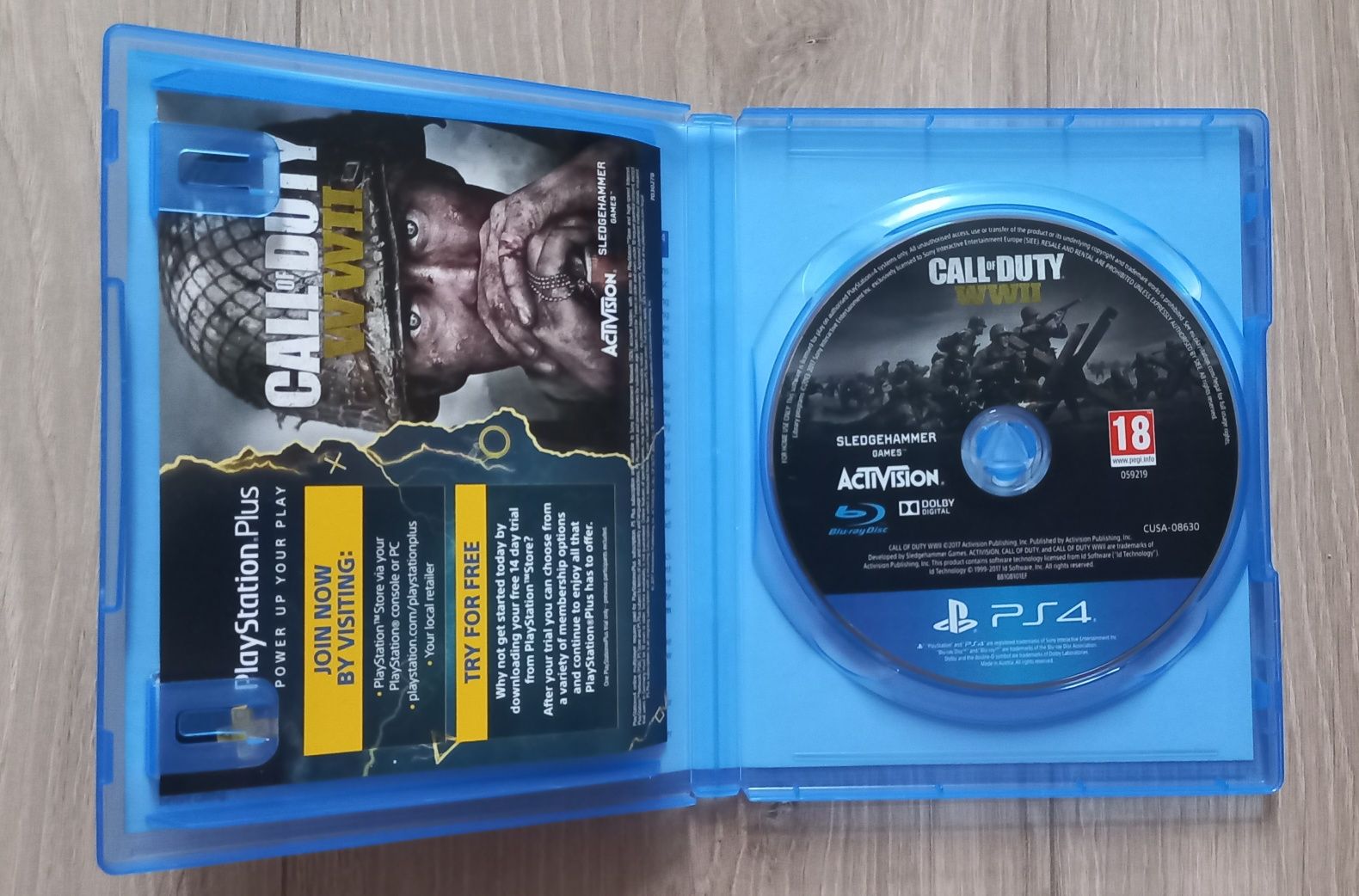 Call of Duty WW2 PlayStation PS4 PS5 гра
