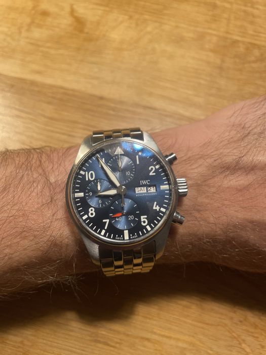 IWC Pilot’s Chronograph 41 (bransoleta i pasek)