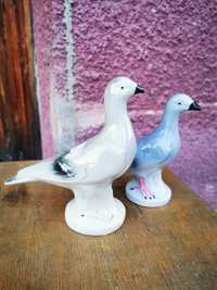 Porcelanowe  figurki - 2 gołębie