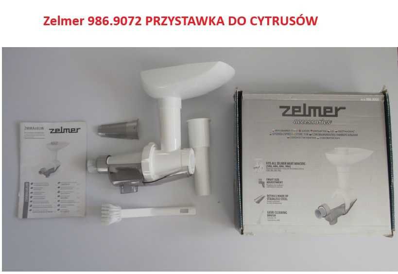 ZELMER 986.9072 PRZYSTAWKA DO CYTRUSÓW wyciskarka do maszynki