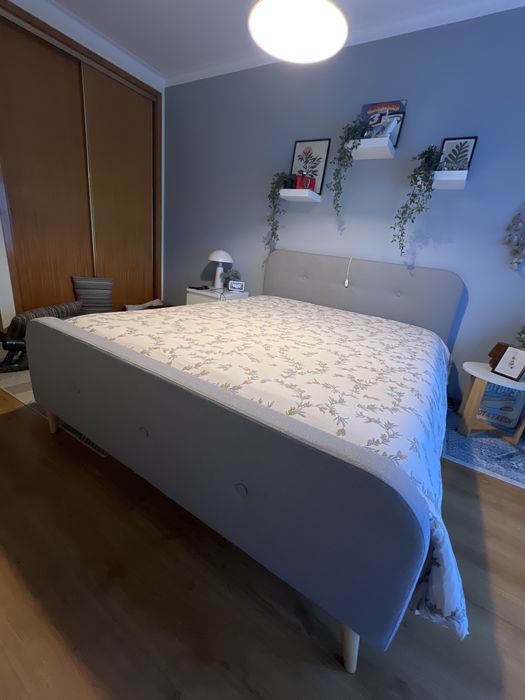 Estrutura de cama 150x190 s/ Estrado