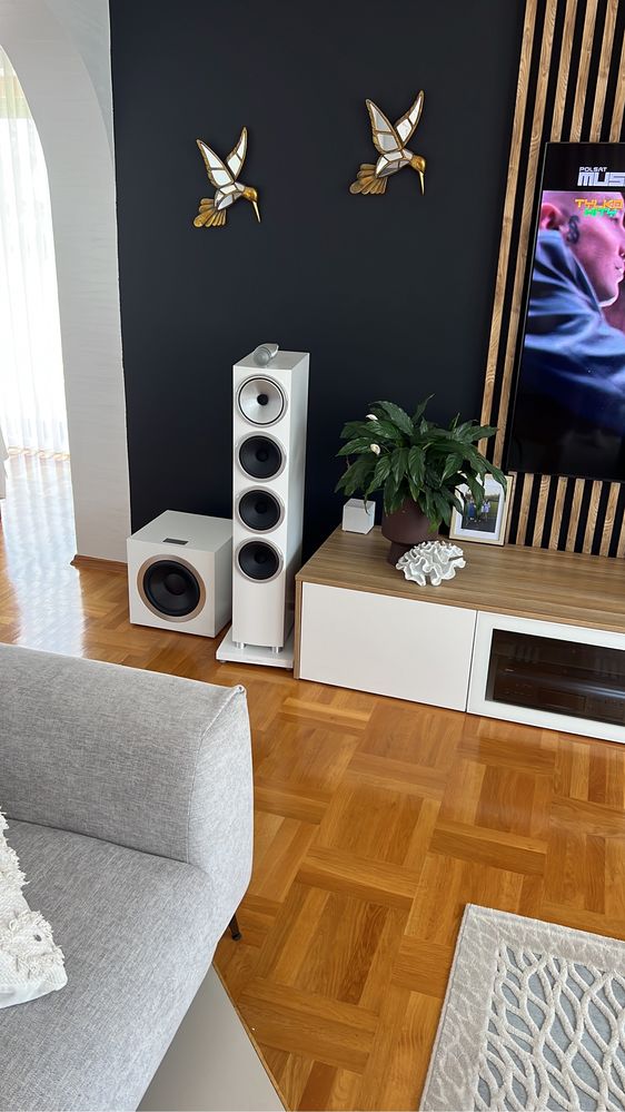 Subwoofer Bowers&wilkins B&w DB4S biała satyna  nowy