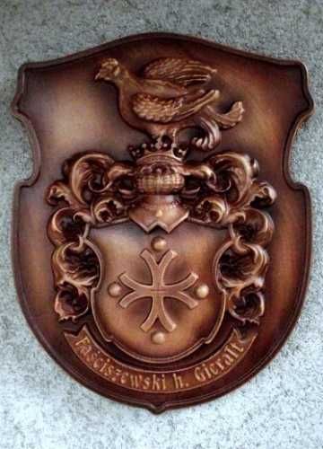 Rzeźbienie w drewnie Płaskorzeźba Lubicz Sas Jastrzębiec Ost Wieczerza