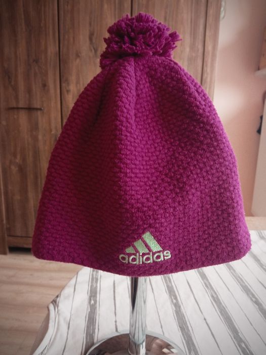 Adidas Ciepła Miękka Zimowa Czapka Damska Męska