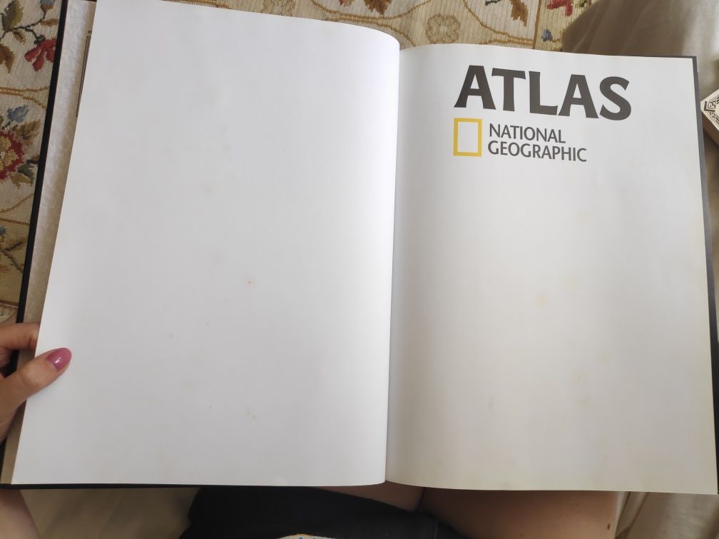 Atlas National Geographic Livro Grande