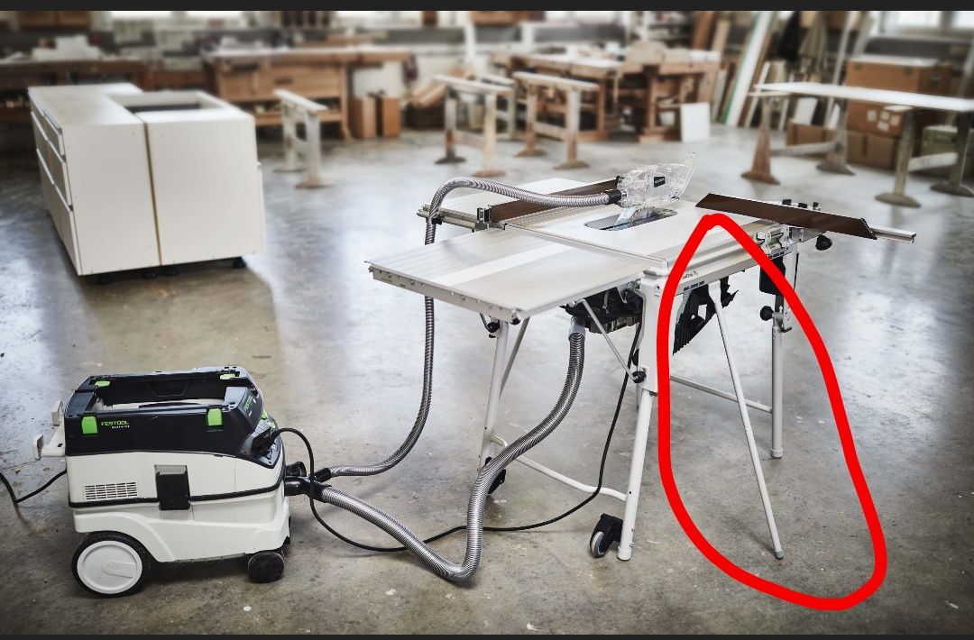 Festool TKS 2x noga boczna stabilizująca, stabilizator stołu.
