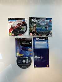 3 gry: Gran Turismo 6 AE, NFS Most Wanted oraz Farcry 3 na PS3