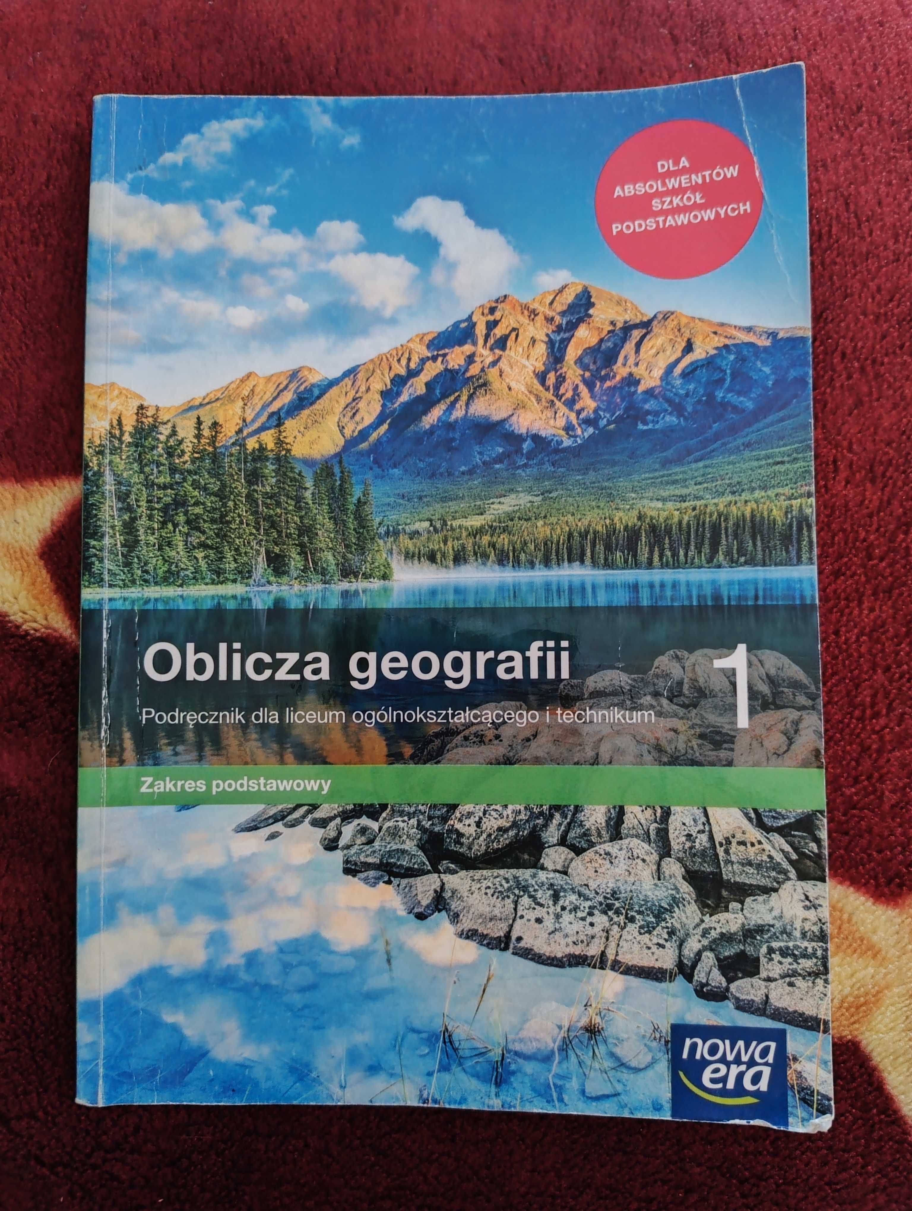 Oblicza geografii 1 Nowa Era zakres podstawowy podręcznik i ćwiczenia