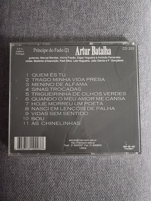Artur Batalha - O Príncipe do Fado (autografado)