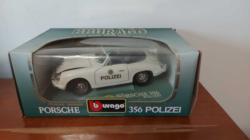 Bburago 1/18 cod.3331 Porsche 356 Polizei (1964)