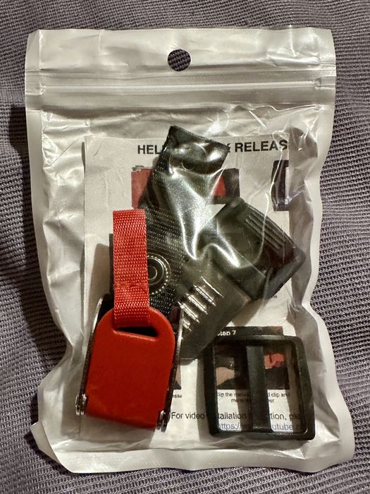 Быстросъемная пряжка для мотоциклетного шлема, переходник