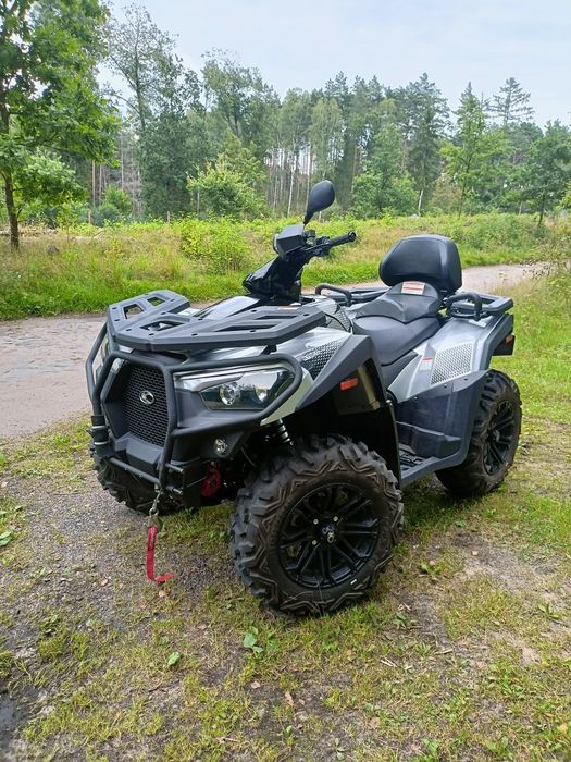Quad KYMCO mxu 700 + PŁUG