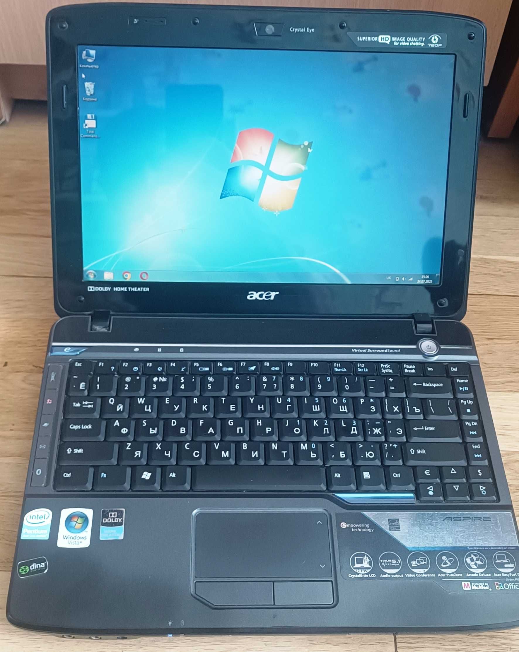Ноутбук 12.1" Acer Aspire 2930 гарний стан + сумка-чохол Б/В