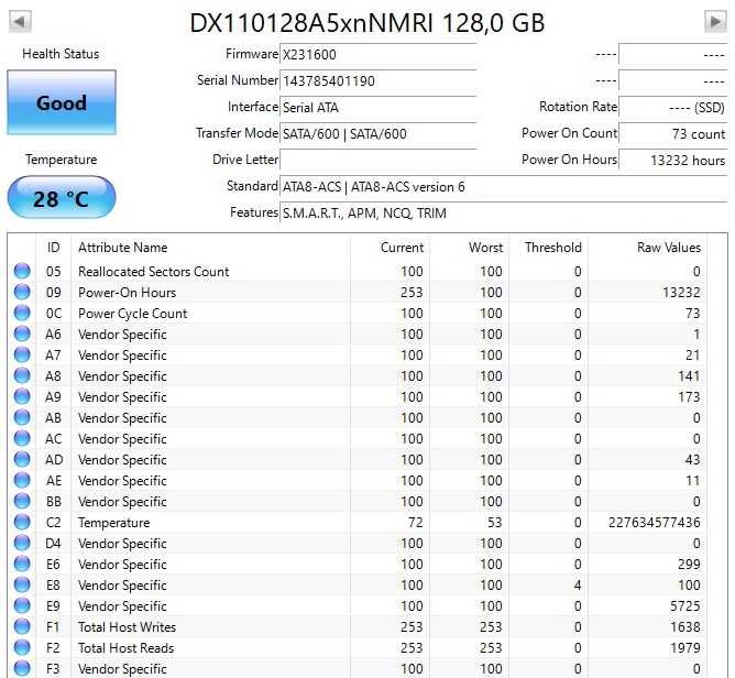 SSD Mini Sandisk X110 128gb MLC