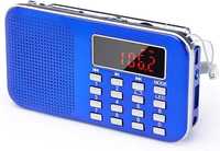 PRUNUS J-908 Przenośne radio kieszonkowe AM/FM HIFI akumulator latarka