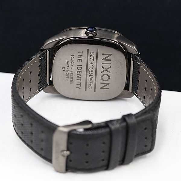 Годинник часы Nixon Identity Grey/Leather