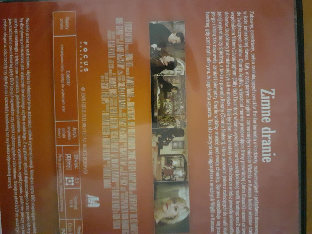 Zimne dranie  - film na DVD.