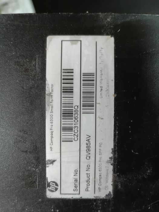 Лот 3шт HP Pro 6300 б/у