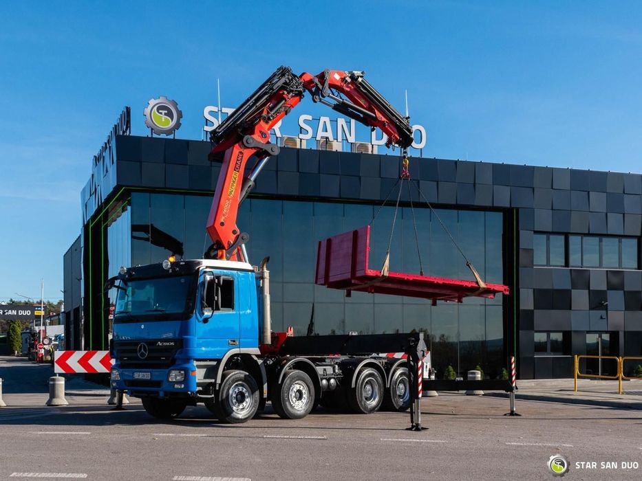 Mercedes-Benz MERCEDES-BENZ 4148 8x4 PALFINGER PK 74002 Hds Żuraw Siodło  MERCEDES-BENZ 4148 8x4 PALFINGER PK 74002 Hds Żuraw Siodło