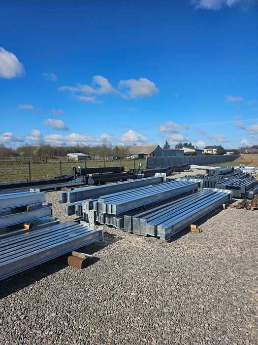 Konstrukcja Stalowa od Ręki! Skład fabryczny - setki ton na placu