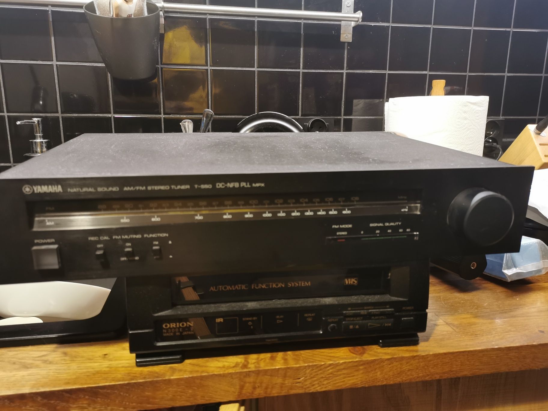 Yamaha t-550 tuner radiowy ns series lata 70