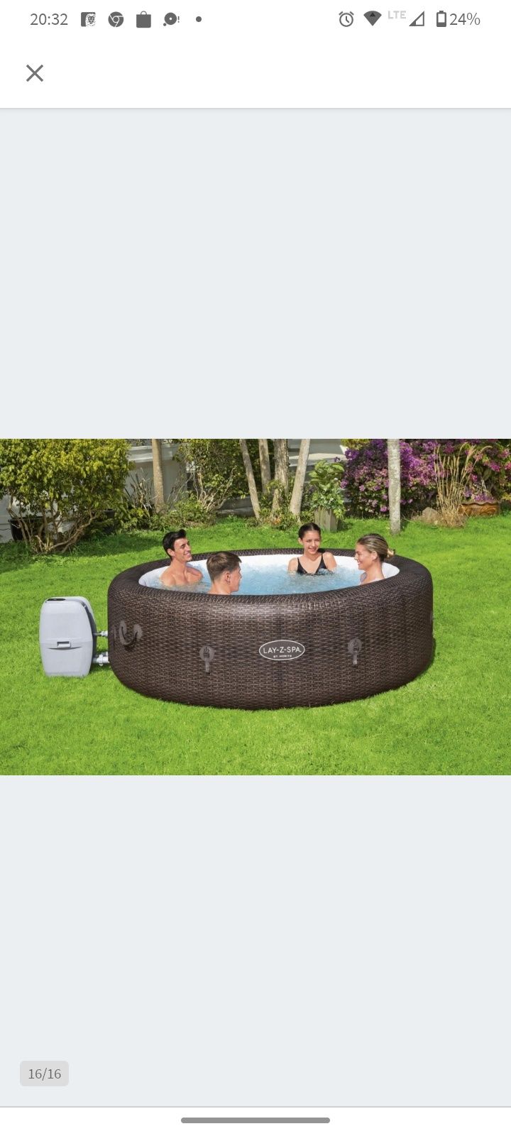 Jacuzzi duże 5-7 os . 2 sezony. Jak nowe