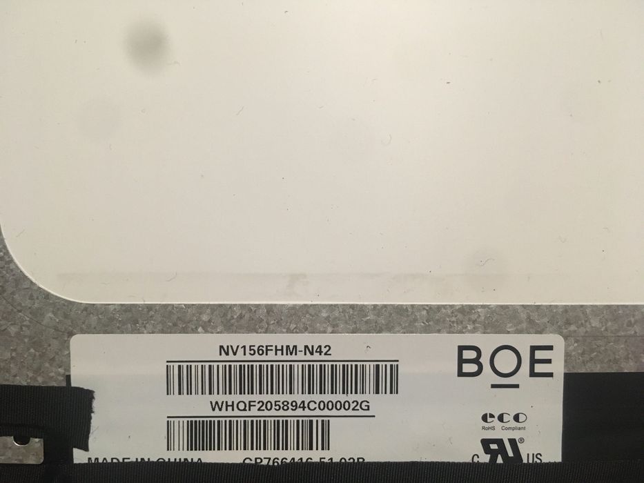 Матриця дисплей 15.6 full hd ips 30pin slim nv156fhm-n42 найнижча ціна